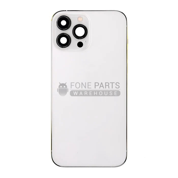 For IPhone 13 Pro Max Genuine Housing With Parts in [Silver] (Grade A Condition Taken From 14 Days Used Phone)