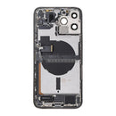 For IPhone 13 Pro Max Genuine Housing With Parts in [Silver] (Grade A Condition Taken From 14 Days Used Phone)