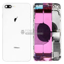 For IPhone 8 Plus Genuine Housing With Parts in [White] [Grade A Condition Taken From 14 Days Used Phone]