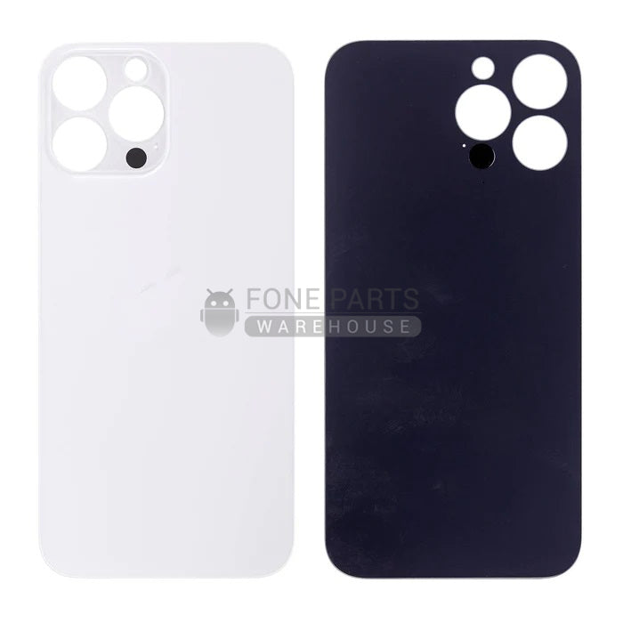 For IPhone 13 Pro Replacement Rear Cover Glass [Silver]