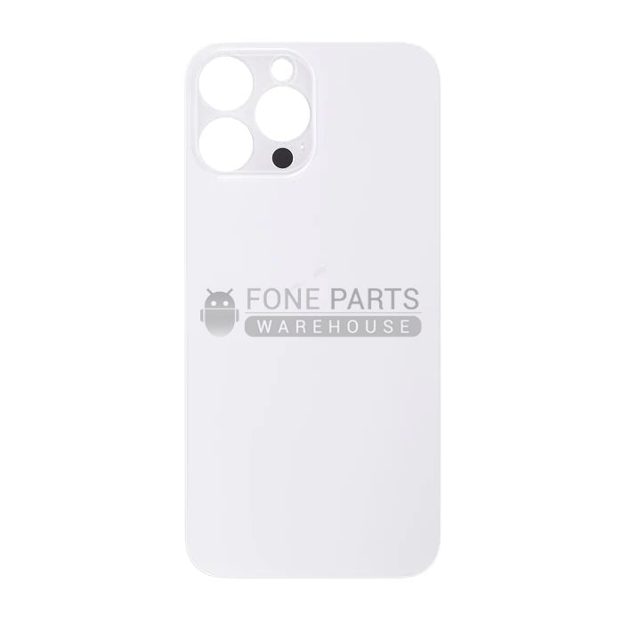 For IPhone 13 Pro Replacement Rear Cover Glass [Silver]