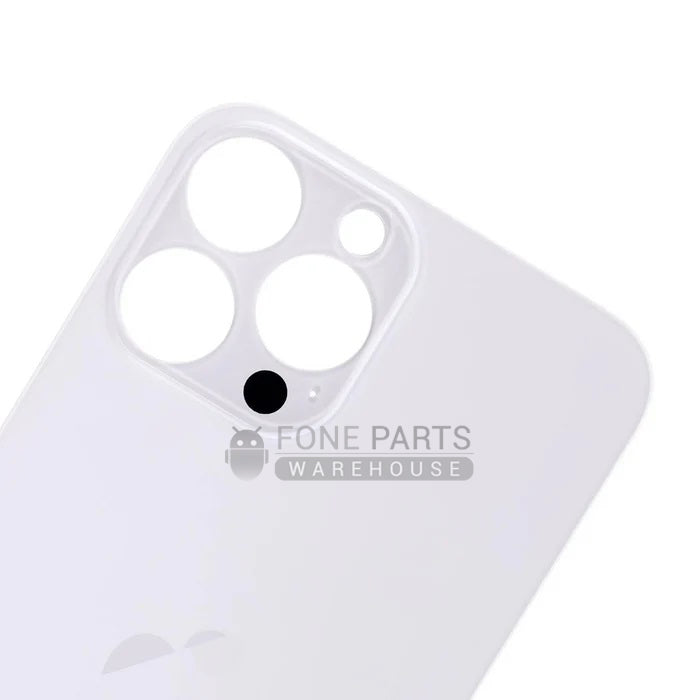 For IPhone 13 Pro Replacement Rear Cover Glass [Silver]