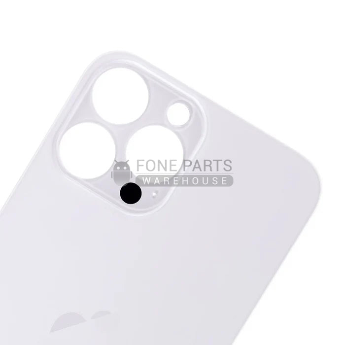 For IPhone 13 Pro Max Replacement Rear Cover Glass [Silver]