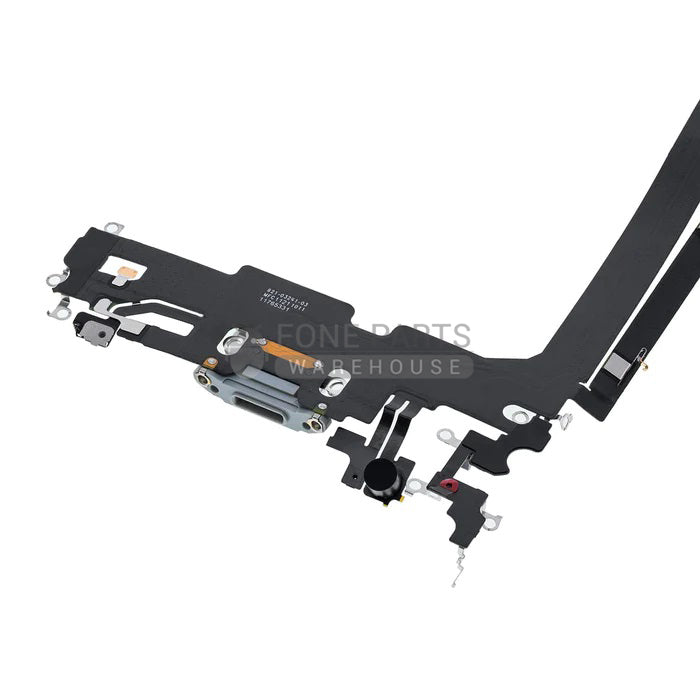 For IPhone 13 Pro Max Genuine Charging Port Flex Cable[Silver]