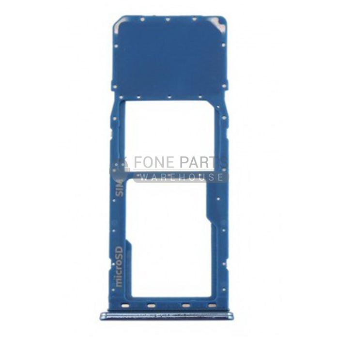 For Galaxy A20 (A205)/ A30 (A305) / A50(A505) Replacement Single Sim Card Holder [Deep Blue]