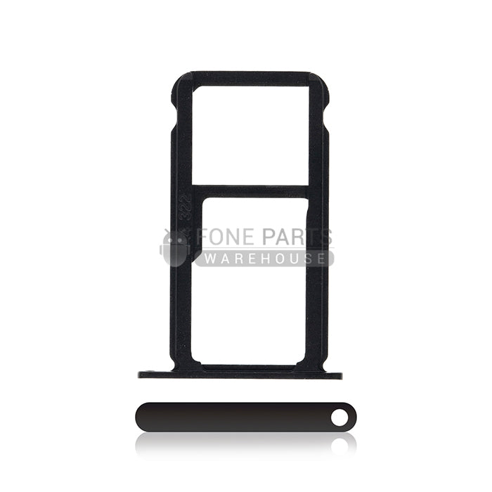 For Honor 8 Replacement Sim Card Holder Tray [Black]