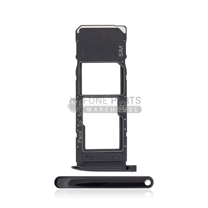 For Motorola G7 / G7 Plus Replacement Sim Card Tray [Deep Indigo Black]