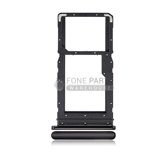 Motorola G Power Replacement Sim Card Slot Tray [Smoke Black]