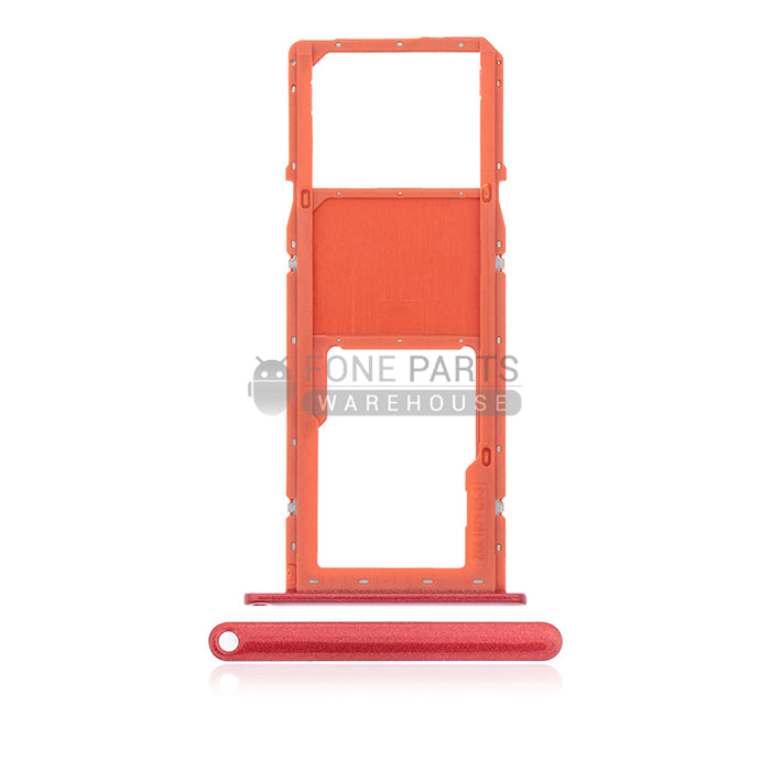 For Galaxy A11(A115) Replacement Sim Tray [Red]