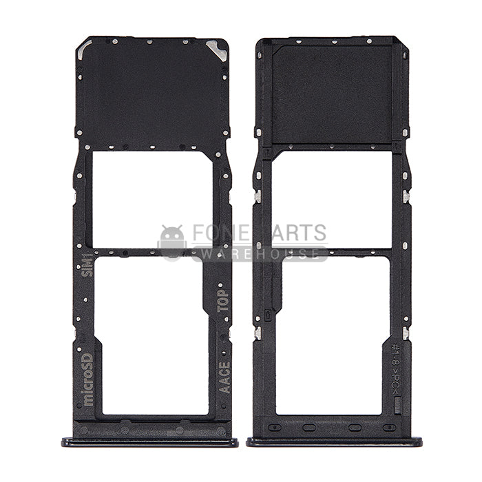 For Galaxy A13 (SM-A135) Replacement Sim Tray [Black]