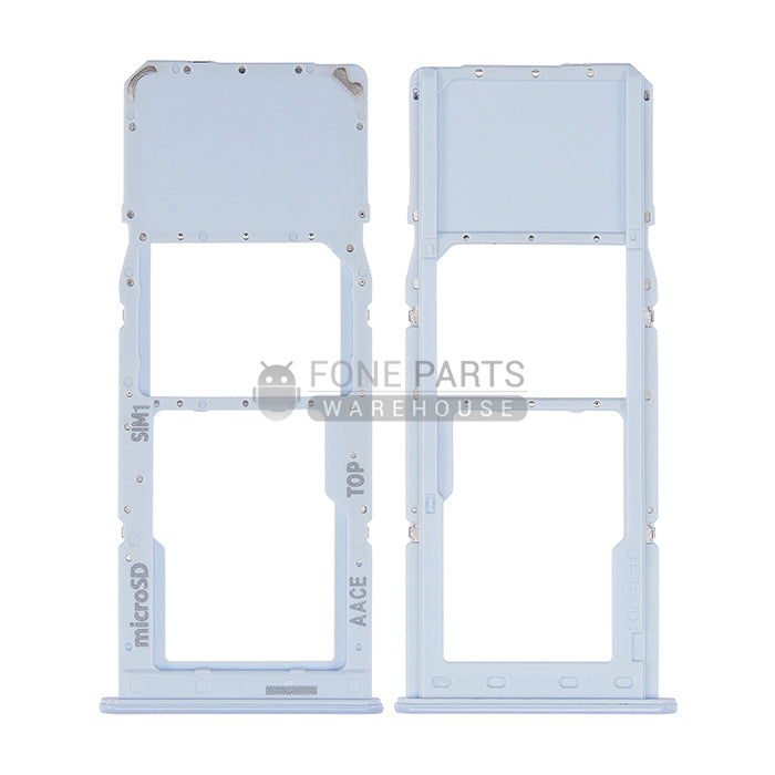 For Galaxy A13 (SM-A135) Replacement Sim Tray [Blue]