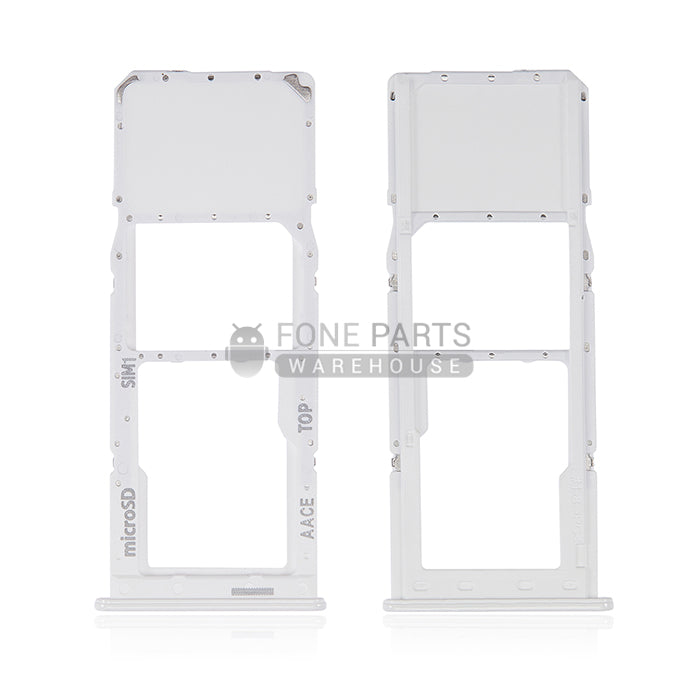 For Galaxy A13 (SM-A135) Replacement Sim Tray [White]