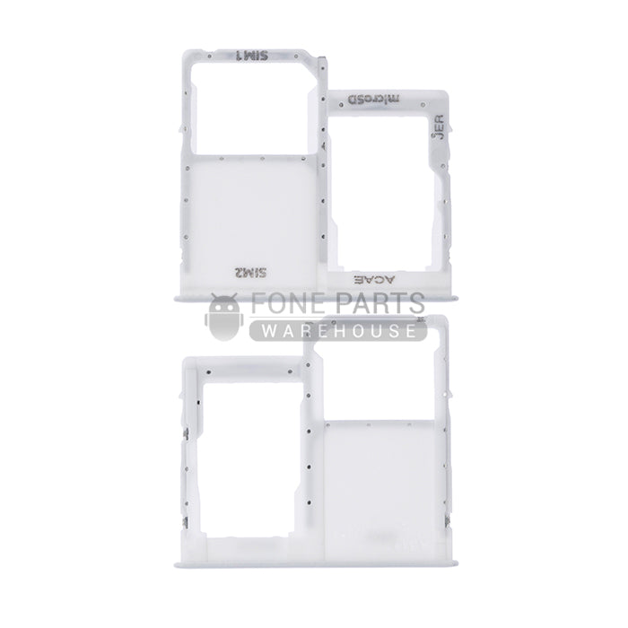 For Galaxy A31 (A315) Replacement Sim Tray [ Prism Crush White]