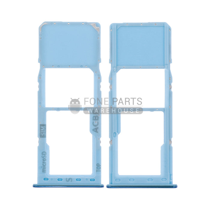 For A32 (SM-A325) Replacement Sim Tray [Awesome Blue]