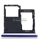 For Galaxy A41 (A415) Replacement Sim Tray [ Prism Crush Black]