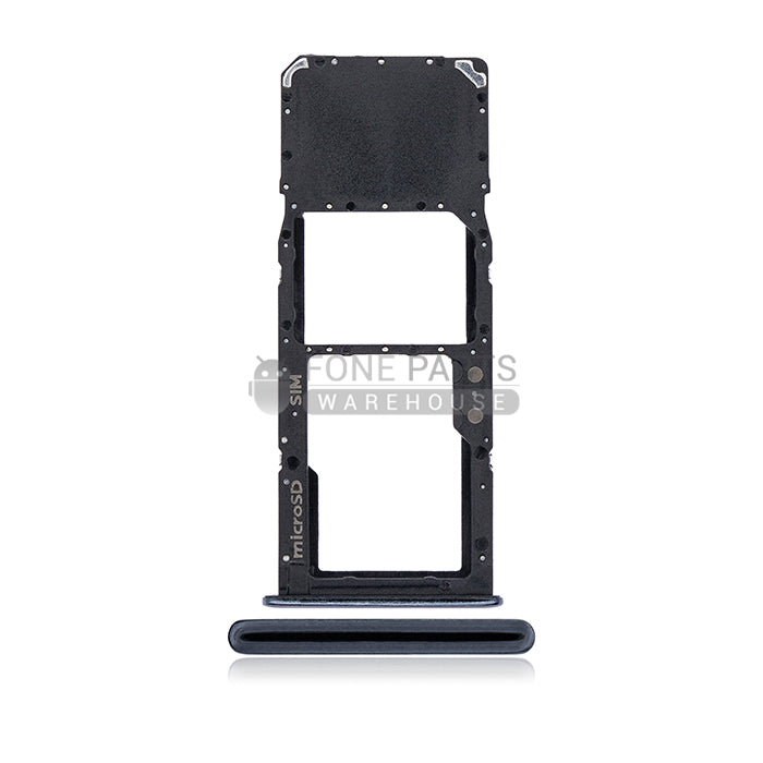 For Galaxy A51 (A515) / A71 (A715) Replacement Sim Tray [Prism Crush Black]