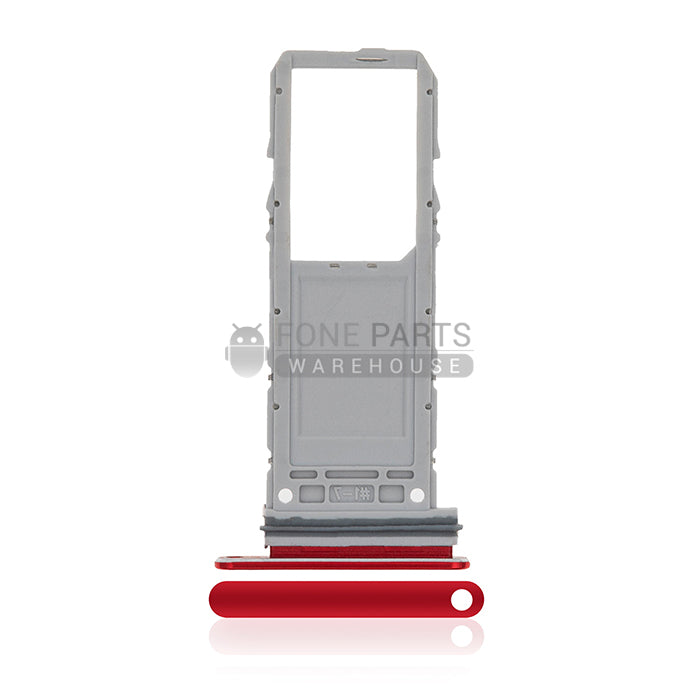 Galaxy Note 10 Single Sim Card Holder [Aura Red]