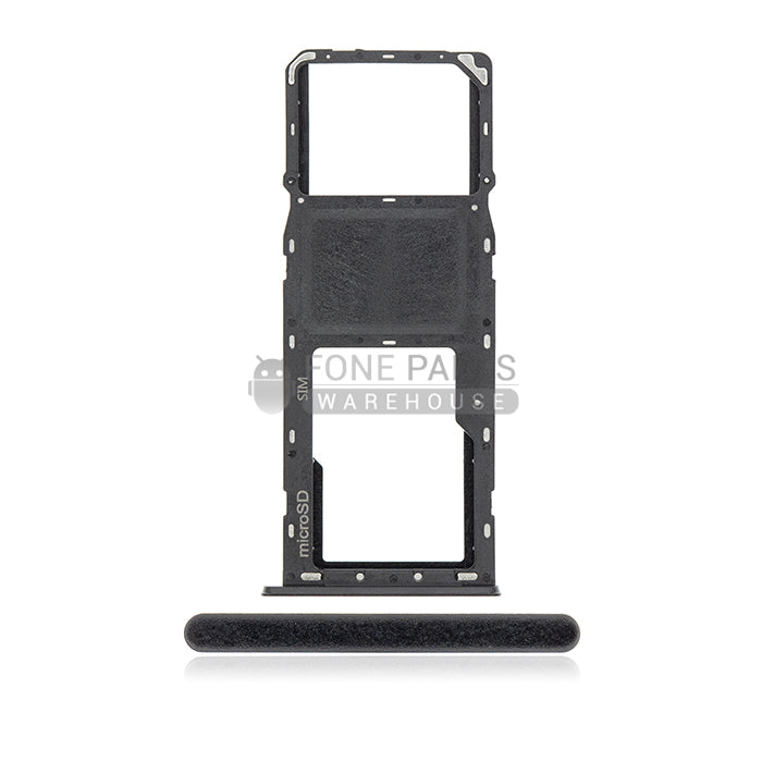 For A21 (SM-215) Replacement Sim Tray [Black]