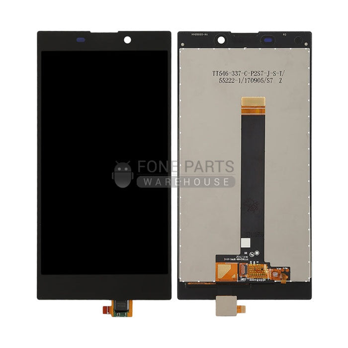 For Xperia L2 Replacement LCD Screen Digitizer in Display in [Black]