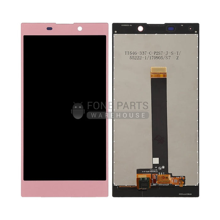 For Xperia L2 Replacement LCD Screen Touch Digitizer in [Pink] [ORG]