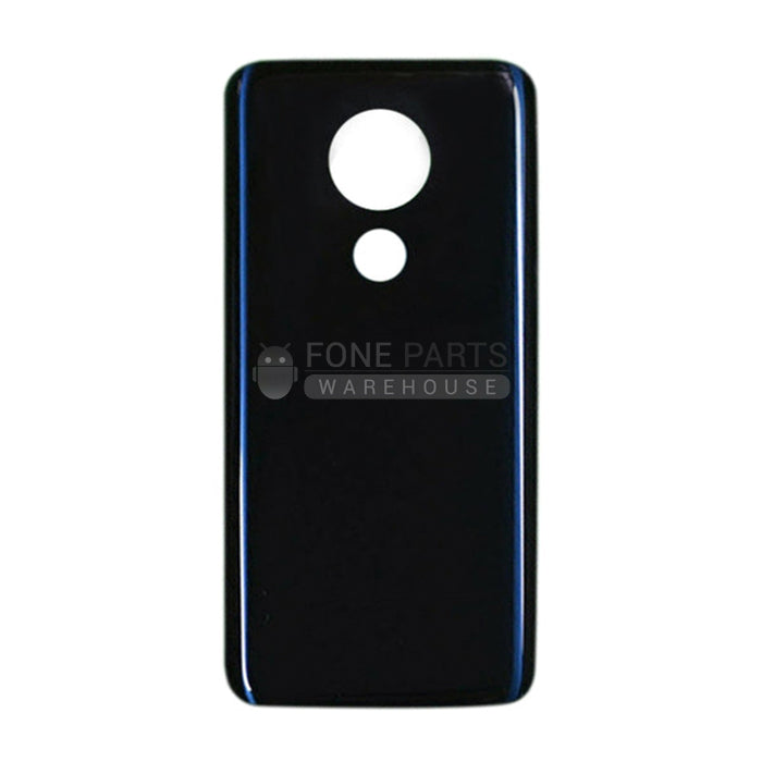 For Motorola G7 Power Replacement Battery Cover in [Marine Blue]