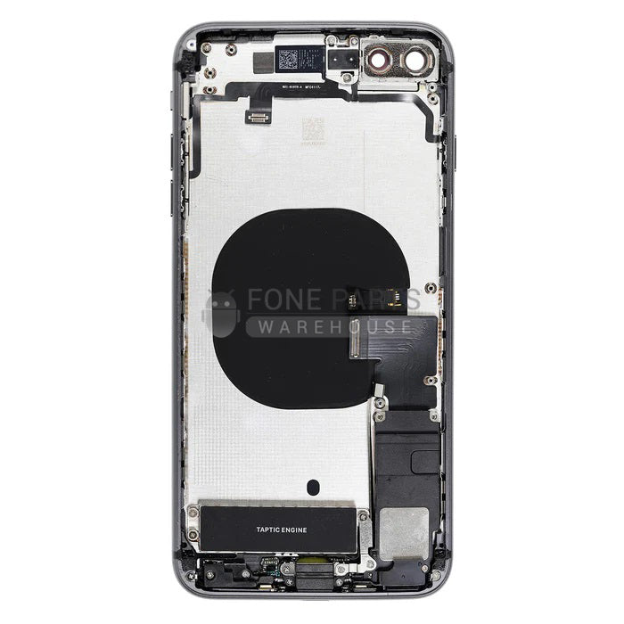 For IPhone 8 Plus Genuine Housing With Parts in [Black] [Grade A Condition Taken From 14 Days Used Phone]