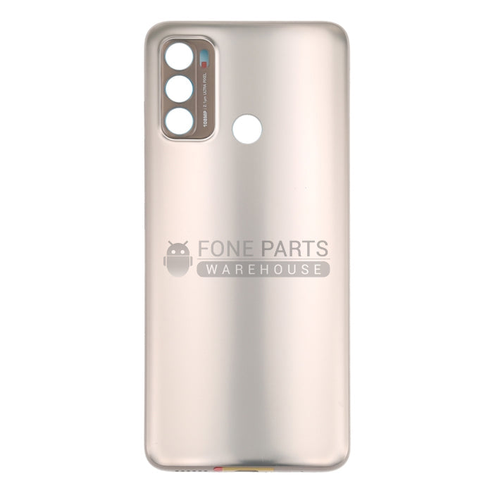 For Motorola G60 Replacement Battery Back Cover in [Frosted Champagne]