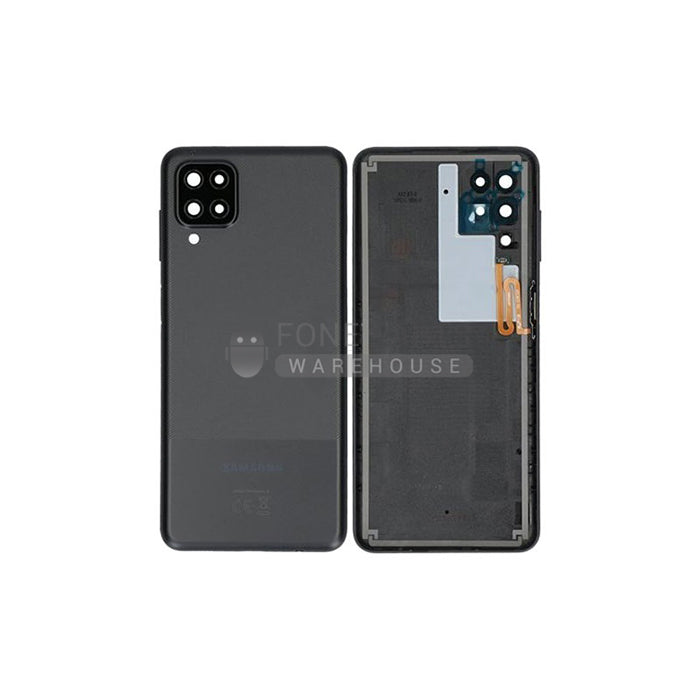 For A12 Nacho (SM-A127) Replacement Battery Back Cover [Black]