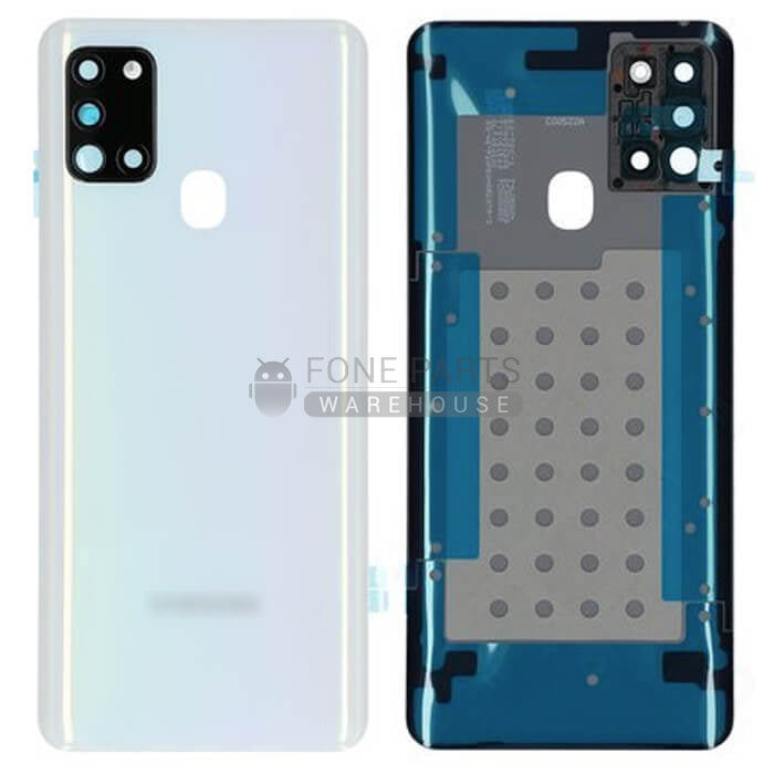 Galaxy A21s (A217) Replacement Battery Back Cover [White]