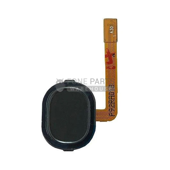 For Galaxy A30(A305)/ A40(A405) Fingerprint Sensor Flex Cable With Touch ID [BLACK]