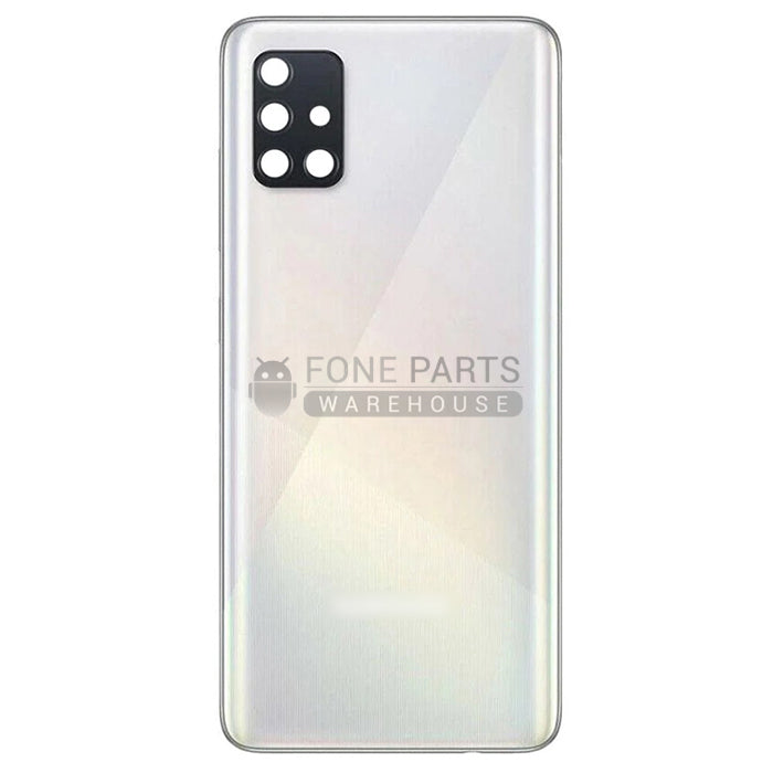 For Galaxy A51 (A515) Replacement Battery Back Cover [Prism Crush Silver]