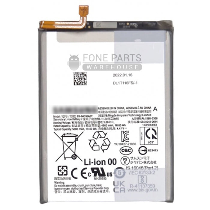 For Galaxy A53-5G (A536) Replacement New Battery [Assemble with Original IC]