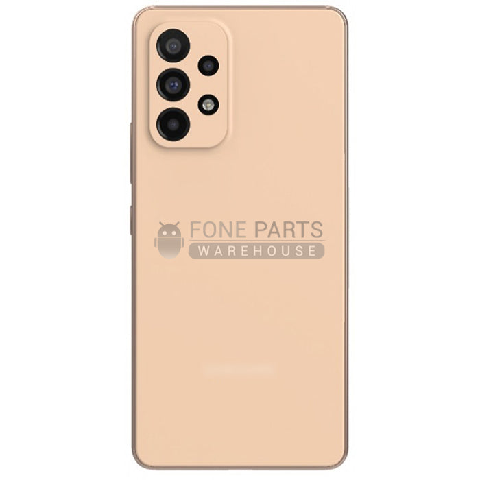 For Galaxy A53-5G (A536) Replacement Battery Back Cover [Peach]