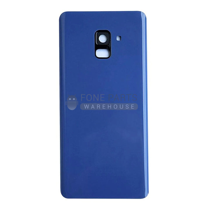 For Galaxy A8-2018 (A530) Replacement Battery Back Cover [Blue]