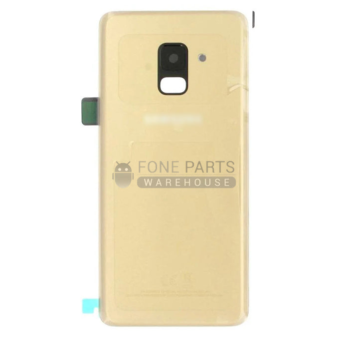 For Galaxy A8-2018 (A530) Replacement Battery Back Cover [Gold]