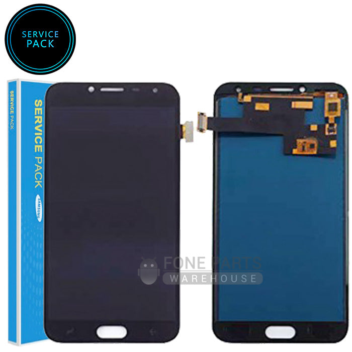 For Galaxy (J400) LCD Screen With Touch Digitizer Assembly (Genuine Service Pack) [Black]