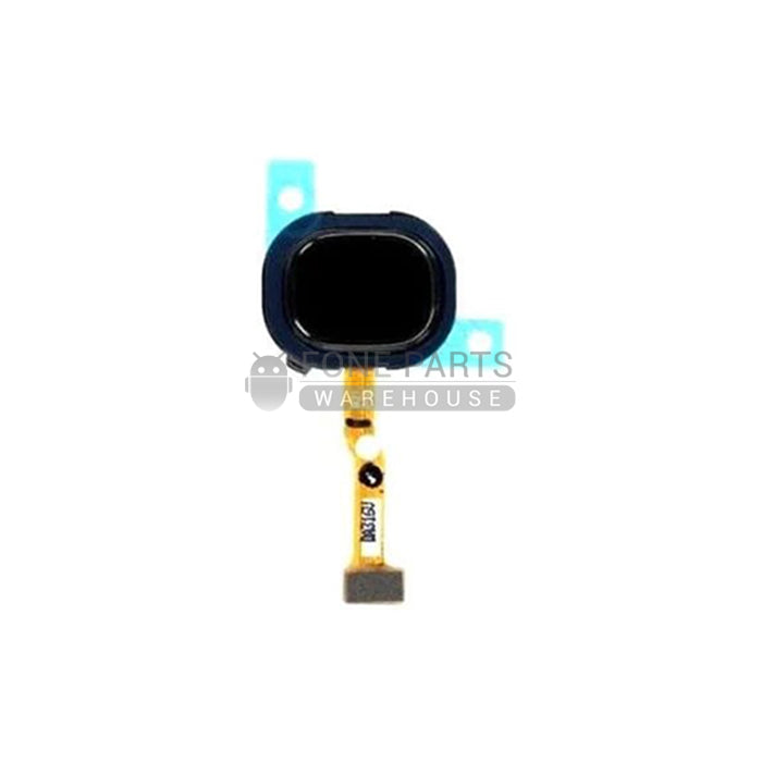 For Galaxy M21 (SM-M215) Fingerprint Sensor Flex Cable With Touch ID [Raven Black]