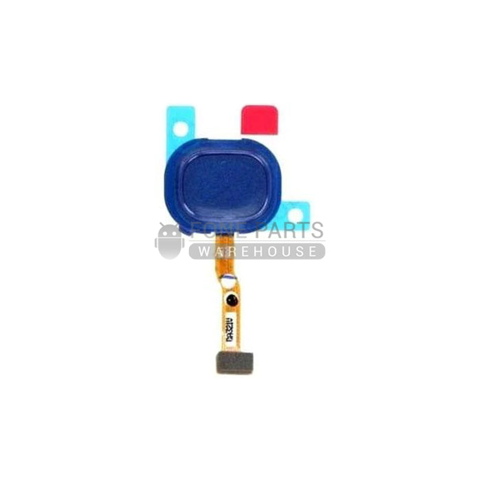 For Galaxy M21 (SM-M215) Fingerprint Sensor Flex Cable With Touch ID [Midnight Blue]