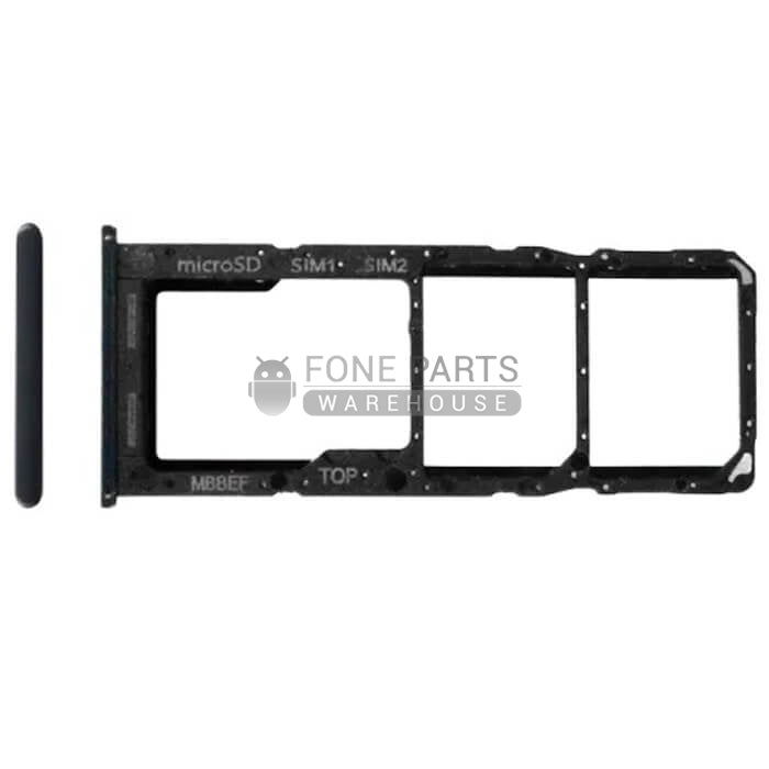 For Galaxy M22 (SM-M225) Replacement Sim Tray [Black]