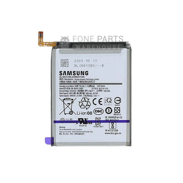 For Galaxy M31 (SM-M315) / M31s (M317) Replacement Battery [Pulled Out Original]