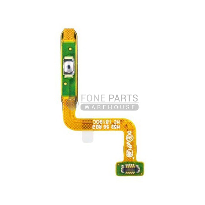 For Galaxy M52 (M526) Fingerprint Sensor Flex Cable With Touch ID [Black]