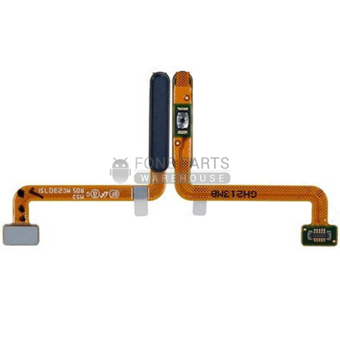 For Galaxy M53 5G (M536) Fingerprint Sensor Flex Cable With Touch ID [Blue]