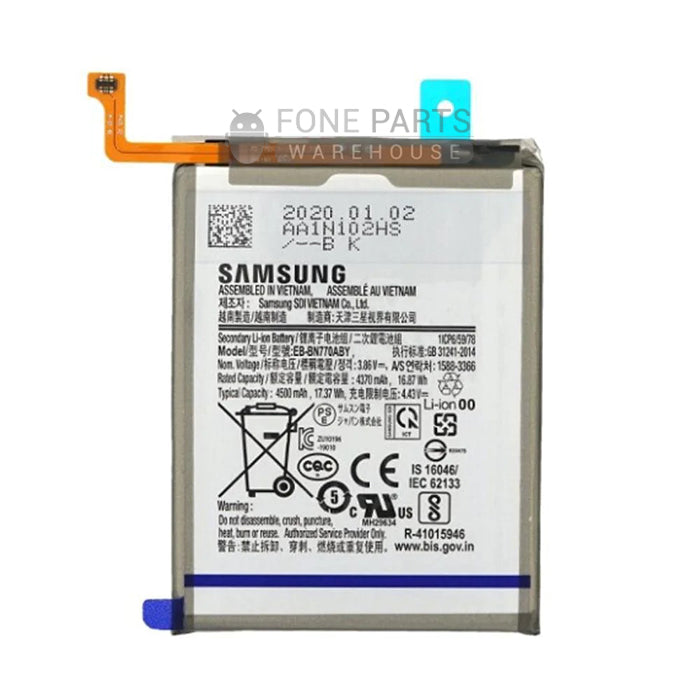 For Galaxy Note 10 Lite Replacement Battery [Pulled Out]