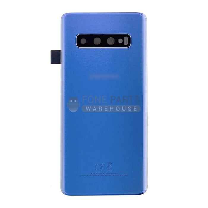 For Galaxy S10 (G973) Battery Back Cover With Lens [Blue]