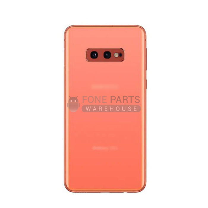 For Galaxy S10e (G970) Battery Back Cover With Lens [Pink]