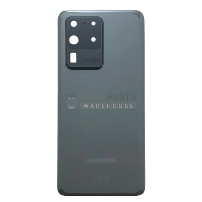 For Galaxy S20 Ultra / S20 Ultra 5G (SM-G988) Replacement Battery Back Cover [Cosmic Grey]