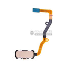 For Galaxy S7 Edge (G935) Replacement Home Button With Flex [Gold]