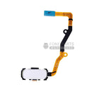 For Galaxy S7 Edge (G935) Replacement Home Button With Flex [White]