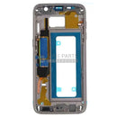 For Galaxy S7 Edge (G935) Replacement Middle Frame Housing Bezel [Black]