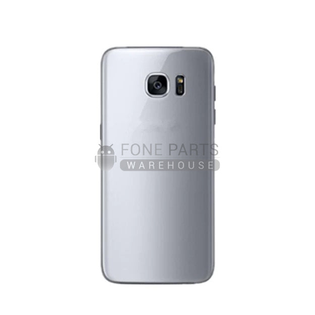 For Galaxy S7(G930) Replacement Battery Back Cover With Lens [Silver]